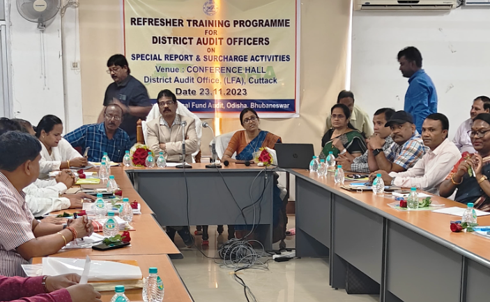 Training of DAOs at Dist. Audit Office,  Cuttack.