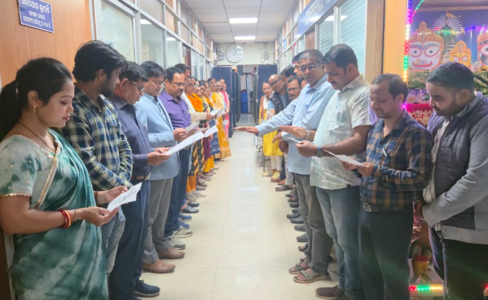 Pledge taken at DLFA for National Voters Day, 2026